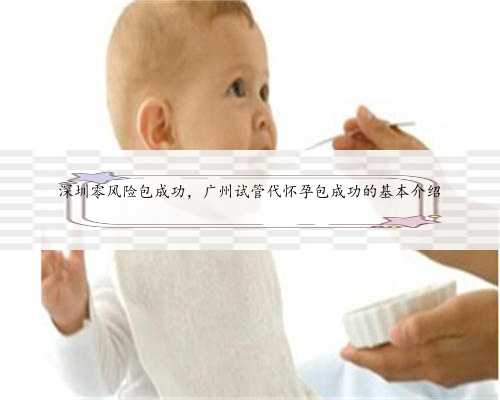 深圳零风险包成功，广州试管代怀孕包成功的基本介绍