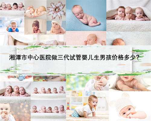 湘潭市中心医院做三代试管婴儿生男孩价格多少？